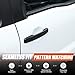 Car Exterior Door Handle Cover Compatible with Nissan Frontier 2022-2025,ABS Outside Door Handle Trim Strips Cover Protector Trim Accessories 8PCS (Glossy Black)