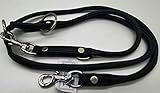 lederriemen rund meterware Fest vernäht UND genietet. Schwarz oder Braun