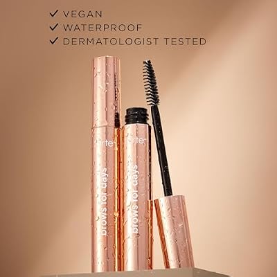 tarte brows for days framing gel Clear, Waterproof Eyebrow Gel for Lamination Effect to Shape, Set & Enhance Brows with Cucumber, Aloe & Glycerin, Vegan, Cruelty-Free, full size