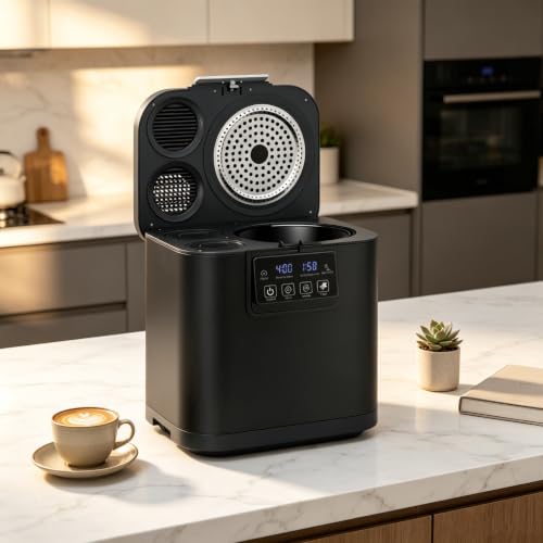 RELAX4LIFE Compostiera Elettrica da Cucina 4L, 33,5 x 2...
