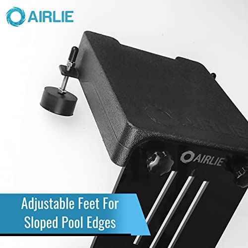 Airlie Pool Water Leveler, Patented, Included Stainless Steel Hose and Brass 90° Connector, Automatically Adjusts Pool Water Level (Black) by Airlie - Image 3
