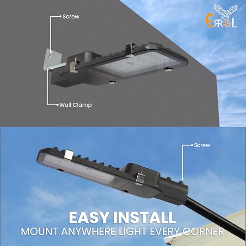 Image of Errol 50 watt street light | Aluminium body led street light | outdoor light waterproof street lights | led Street Road Lights, Light Color-White (Pack of 1)