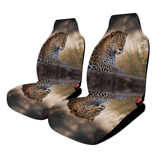 Housse de siège de voiture motif léopard pour sublimer vos trajets