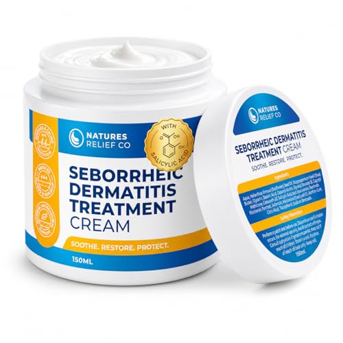 Seborrheic Dermatitis Cream 150ml | Skin Care | Moisturising Formula for Dry Flaky & Itchy Skin | Hydrates Softens & Comforts Skin