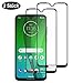 Produktbild FANIER Panzerglas Schutzfolie für Motorola Moto G7 Plus, [2 Stück] 3D Full Screen 9H Tempered Glass Hartglas Panzerglasfolie Displayschutz Glas Folie für Moto G7 Plus Anti-Kratzen