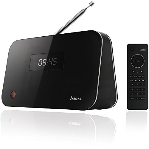 Hama Digitaler Radio Tuner DT60BT (DAB+/DAB/FM/UKW Empfangsteil mit Bluetooth Streaming, optimal zur Erweiterung von HiFi-Anlagen und AV-Receivern, mit Fernbedienung) schwarz