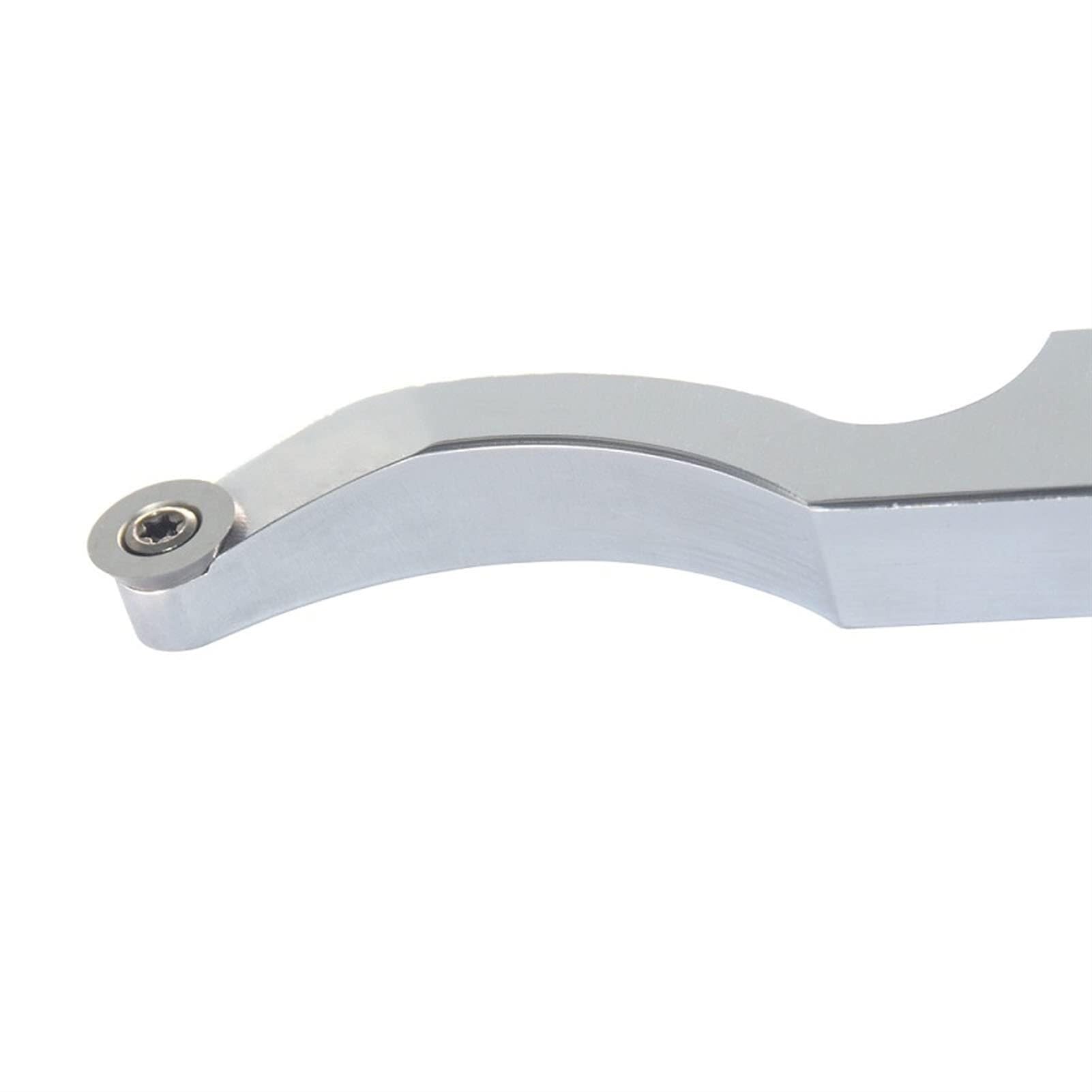 Utensile per tornitura del Legno, Mini utensile per tornio con Punta Cava, 7,87 Pollici, con Inserto in carburo Rotondo Ci3 da 12 mm, per hobbisti del Legno, Fai da