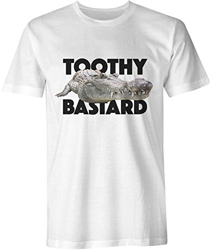 T-shirt homme Toothy Bastard Fartnum & Mason blanc XXL pour rester à l'aise tout l'été