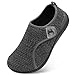 Scurtain Womens Walking Shoes Wide Toe Barefoot Minimalist Shoe Zero Drop Comfortable Pregnancy Maternity Bunion Hospital Nurse Shoes Elderly Non Slip Breathable Sneakers Grey Size 9