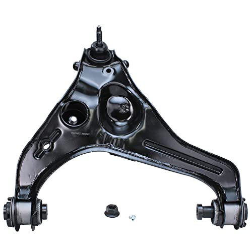 Image of Detroit Axle - 4 Front Control Arms for 2009-2013 Ford F-150 Expedition Lincoln Navigator 2010 2011 2012 Upper Lower Control Arms with Ball Joints Assembly Replacement