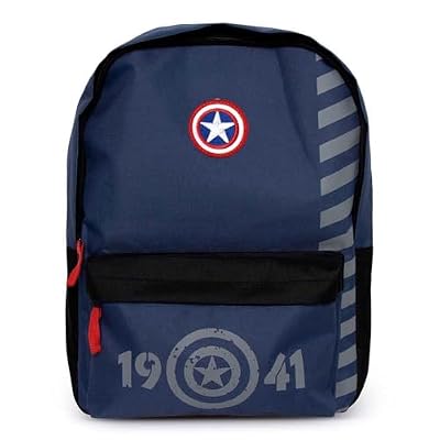CAPTAIN AMERICA Mochila de 41 x 31 x 15 cm, talla única | Ya disponible en tu tienda friki favorita! En mundofriki.es! CAPTAIN AMERICA Mochila de 41 x 31 x 15 cm, talla única | Ya disponible en tu tienda friki favorita! En mundofriki.es!
