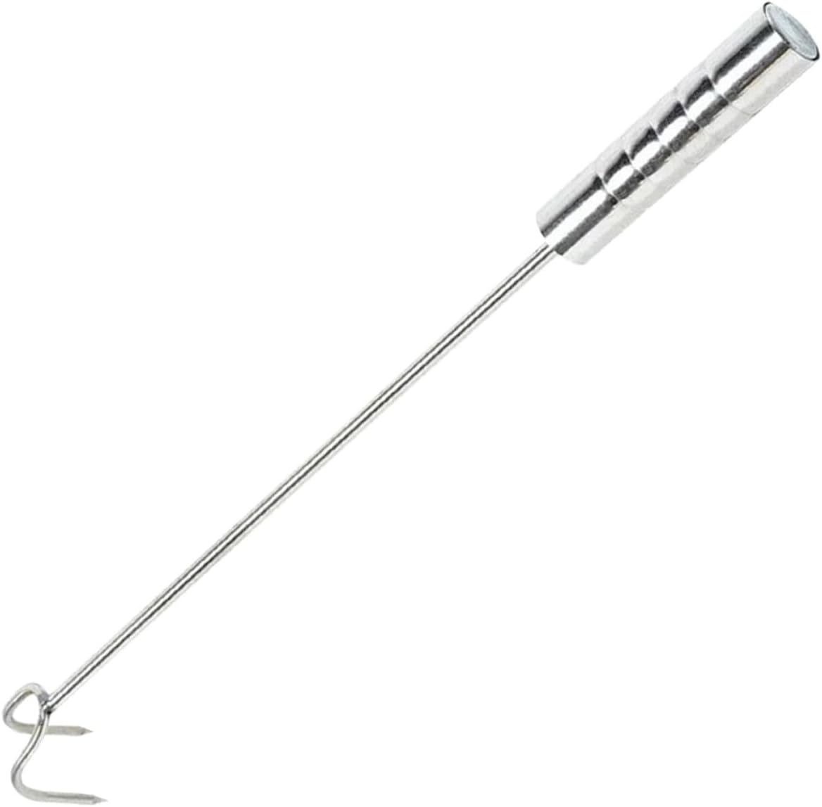 Kisangel Pcs Food Turner Hook Meat Hook Stainless Steel Metal Kitchen Grill Fork Bbq Accessory Meat Flipper for Home