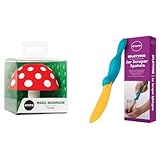 OTOTO Splatypus Jar Spatula for Scooping and Scraping & Mushroom - Foldable Kitchen Funnel (Bundle of 2)