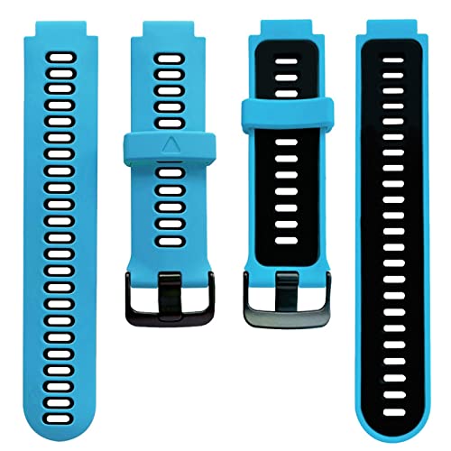QSYJCCXD Bandas de Reloj para Forerunner 235 Correas Pulsera de Silicona Forerunner 220/230/335/620/630/735XT/235 Reemplazo de Lite