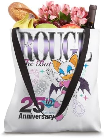 Sonic the Hedgehog Rouge 25th Anniversary Distressed Tote Bag - 3