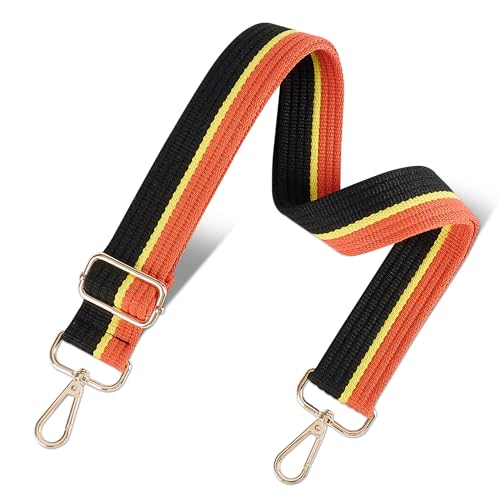 Image of chushui Woven Stripe Purse Straps,Replacement Crossbody Wide Shoulder Adjustable Strap for Bag Handbags