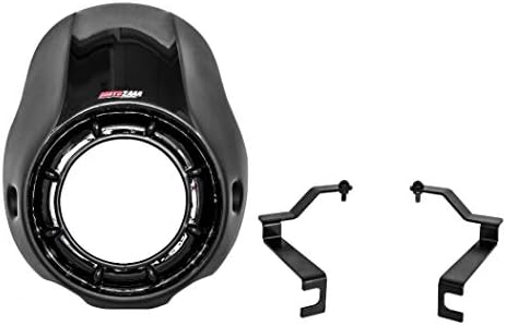 Matte Black Red White Windshield windscreen for 2017 2018 2019 Rebel CMX 300-500 (Matte Black)