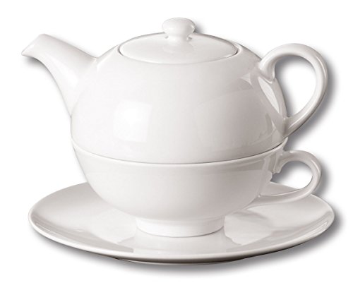 Teekanne-Teeservice-Set-aus-Porzellan-Tea-for-One-3-teilig-Teeakanne-Tasse-und-Untertasse