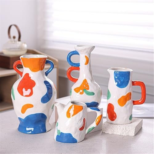 Vase en céramique pour composition florale stable de salon - 4