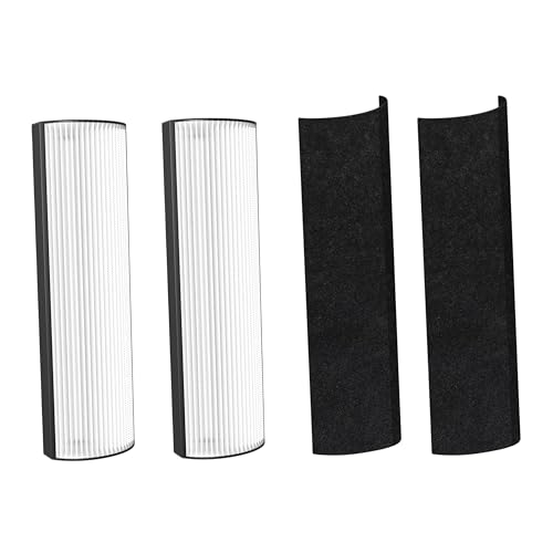 Nispira 2-in-1 True HEPA Replacement Filter PETWRFIL For Pure Enrichment PureZone Elite 4-IN-1 Tower Air Purifier PEAIRTWR. 2 Packs