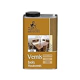 Rendement: 12 m2 / L Vernis Bois Satiné 1L Chêne Moyen - Les anciens ébénistes