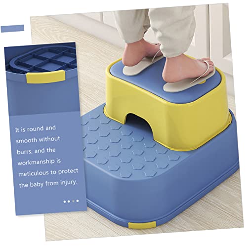 Escabeau antidérapant YARNOW pour lavabo avec siège sécurisé et durable - 3