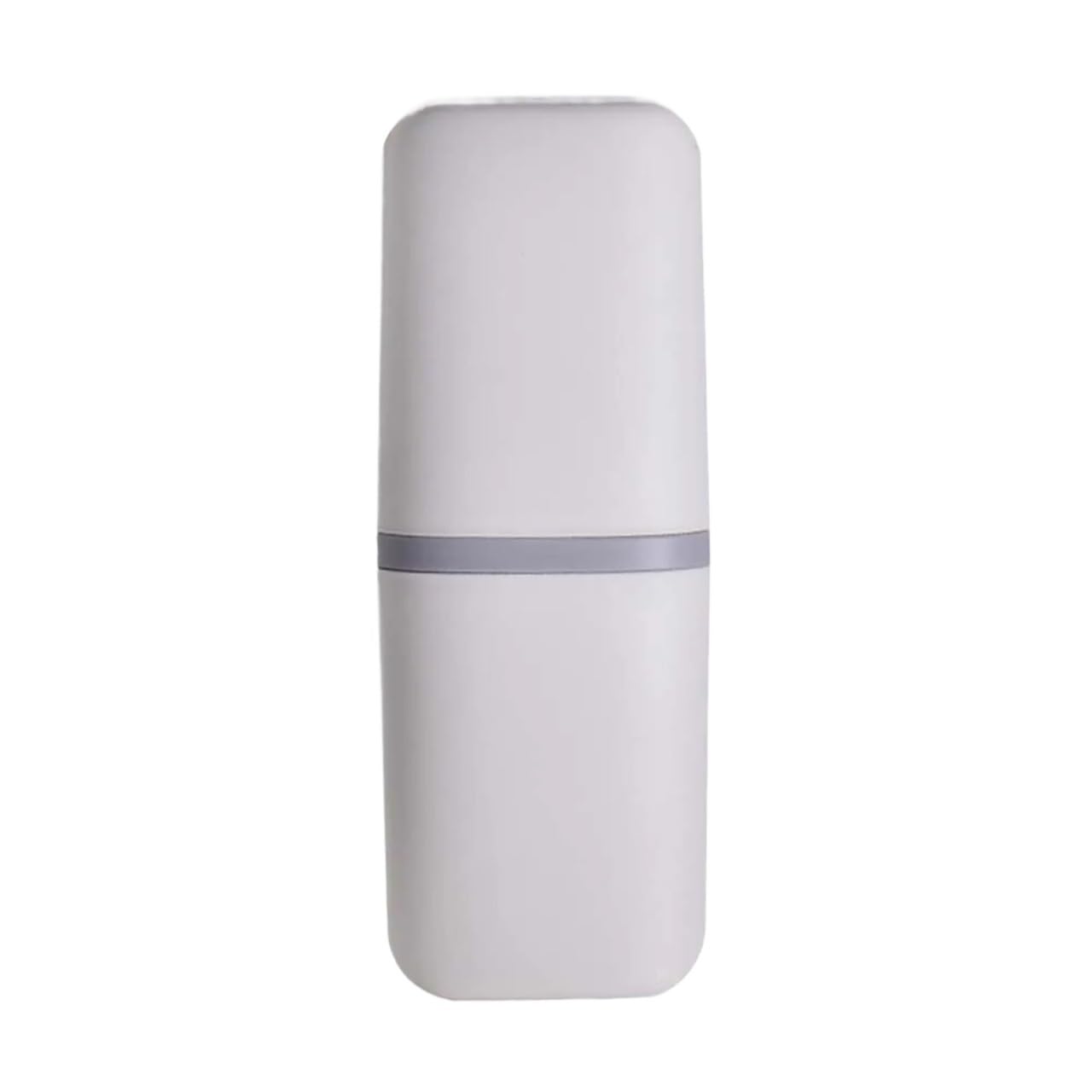 3pcs Tooth Cup Portable Toothbrush Holder Box Outdoor Travel Camping Storage Organizer Case Bathroom Accessories Toothpaste For Toothpaste(Grey)