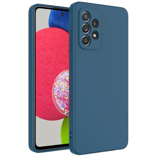Image of for Samsung Galaxy A72 Case Dark Blue, Scratch Resistant with Soft Touch, Slim Thin Phone Cover for Samsung Galaxy A72