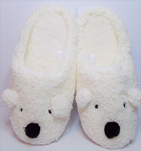 Bath & Body Works Bear Hugs Slippers Size L Fits Adult 9-10 Shoe Size