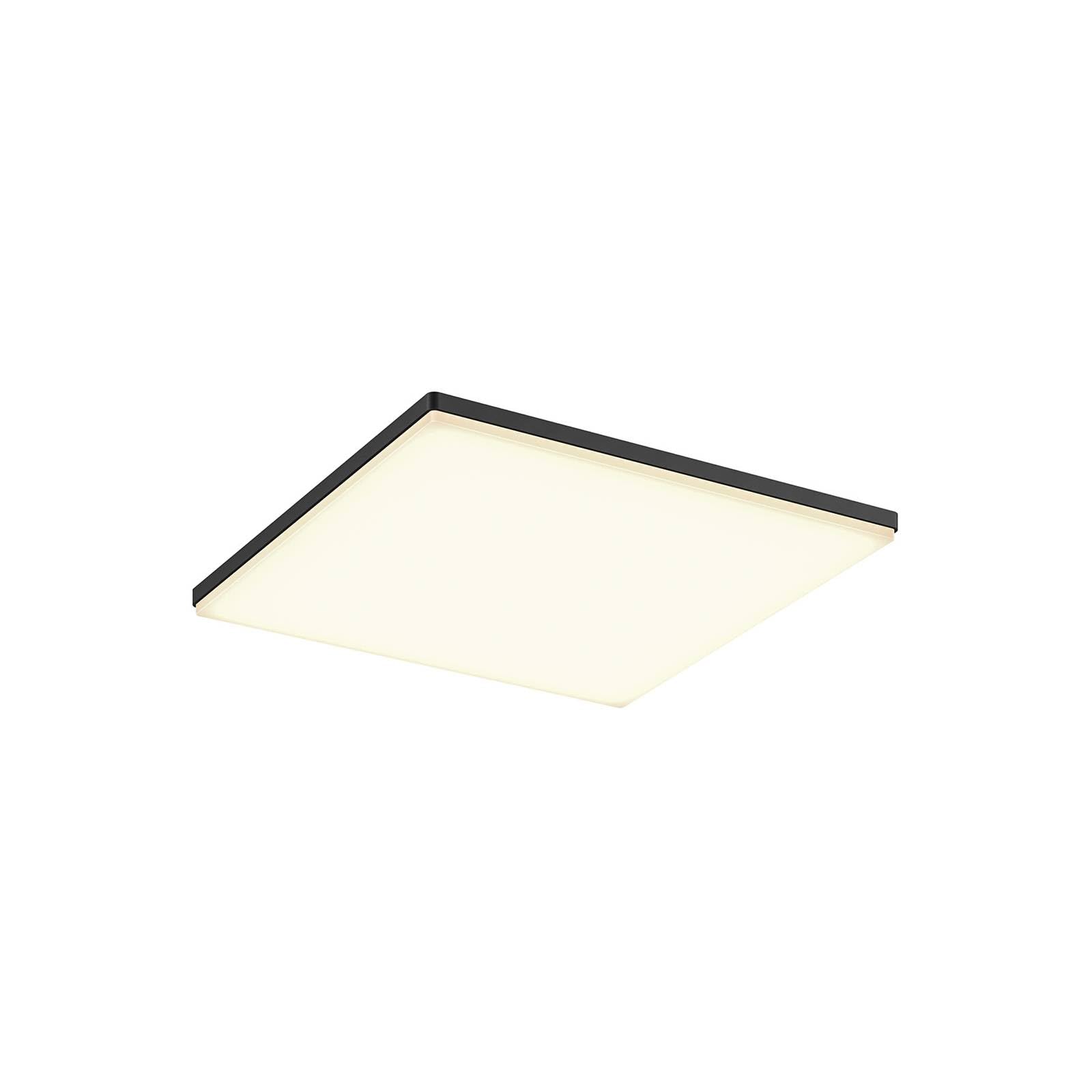 LED Ceiling Light Outdoor 'Henni' (Modern) in Silver (1 Light Source,) from Lucande | Outdoor Light