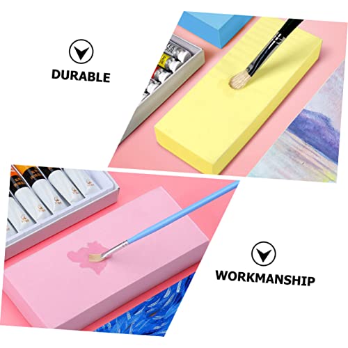 Uldigi 3 Pcs Watercolor Paint Sponge Cleaning Sponge Painting Using Sponge Painters Sponge Brick Sponge Painting Sponges For Painting Useful Painting Sponge Art Sponge Graffiti Acrylic #TOP3