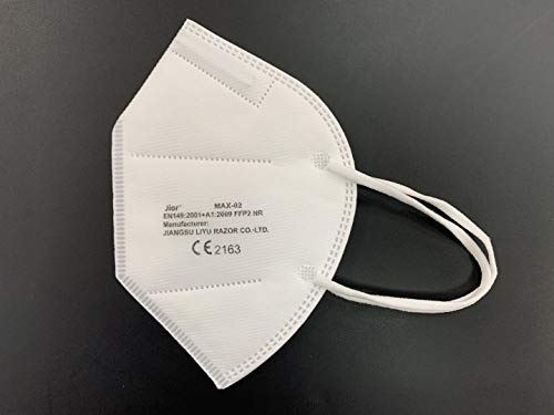 Certificado CE Ffp2 5 capas Máscaras Ffp2 95% Filtros a través de las orejas sin válvula Paquete de 10 piezas