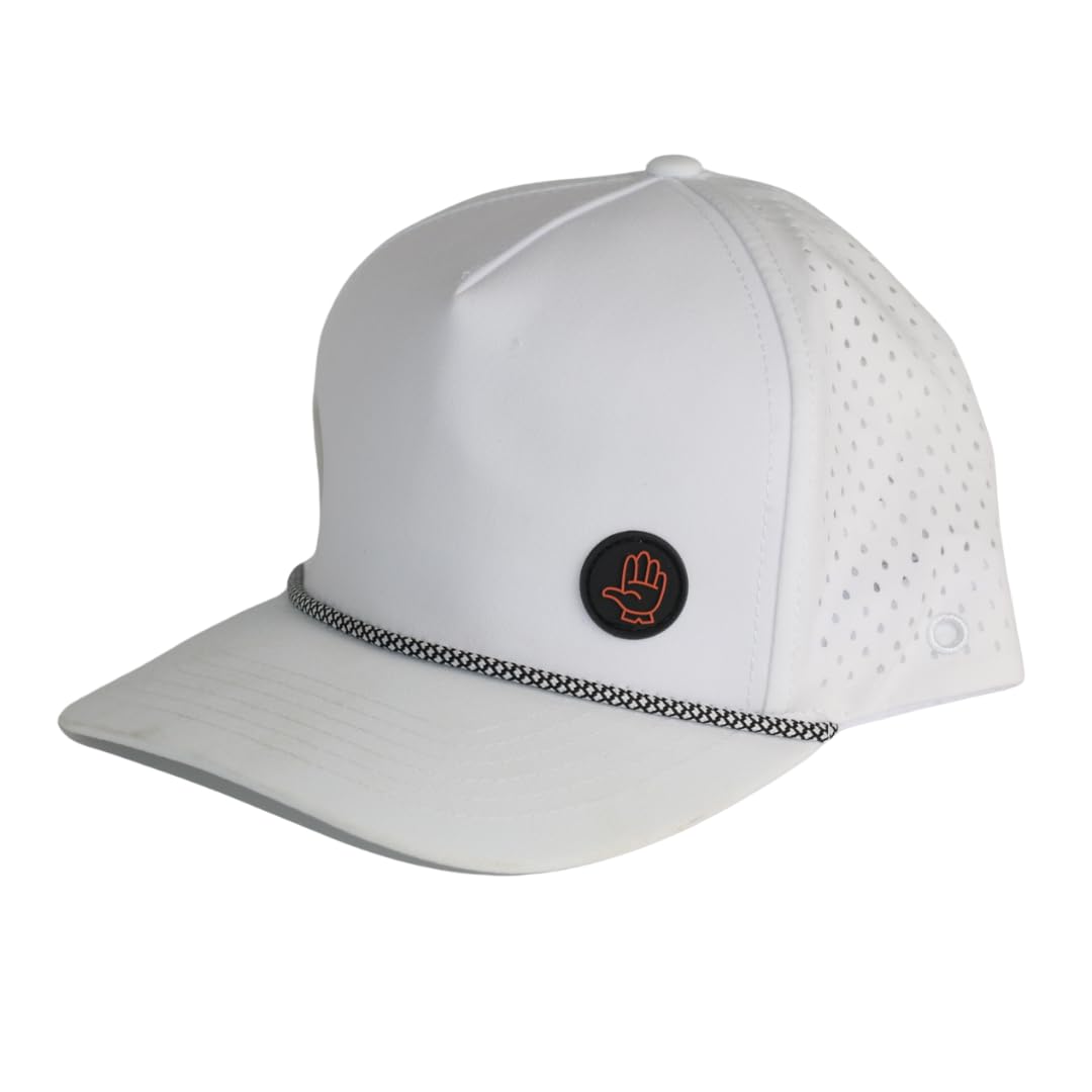 Glove Caddy Pro TechHat: Integrated Magnet with Ball Marker and Hidden Tee Storage