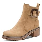 Marco Tozzi Femme Mode-Stiefel 2-25428-45 Botte Tendance, Beige, 40 EU