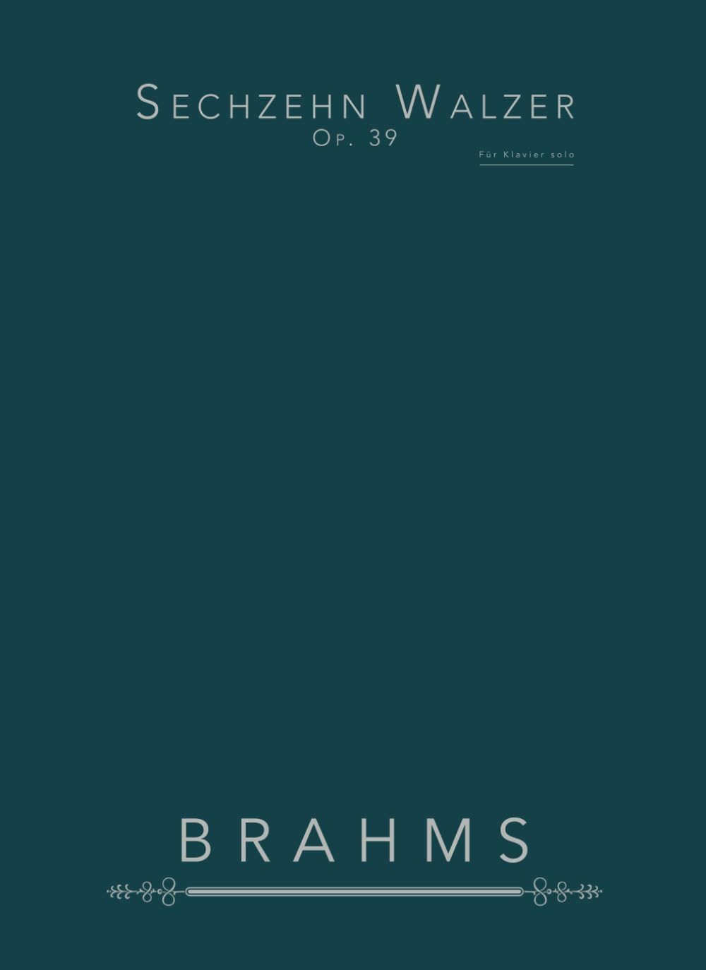 Sechzehn Walzer, Op. 39: Für Klavier solo