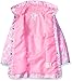 Carter's Little Girls' Snap Front Printed Hooded Rain Coat