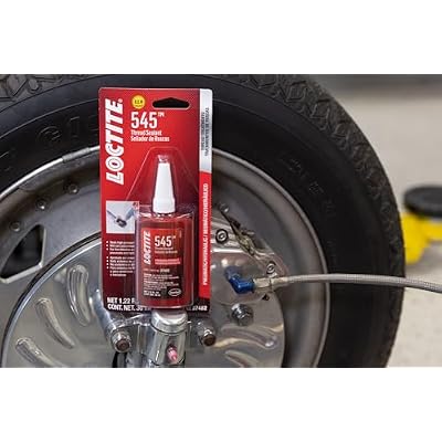 Loctite 545 Pneumatic/Hydraulic Pipe Thread Sealant, High Lubricity, High Pressure & 7649 Klean N Prime: Activator for Anaerobic Adhesives, Decrease Cure Time, Low Temperature