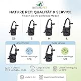 Nature Pet Giftköderschutz Hund/Leckschutz bei Wunden und OP/anstatt Plastik Kragen oder Halskrause/Schutznetz Lange Ausführung (L)