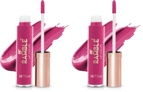 Image of Matte Quin Lip Color| Matte Texture|Long Wear |Smudge Proof |Waterproof-6ml (MQ Round-208) (Pack of 2)