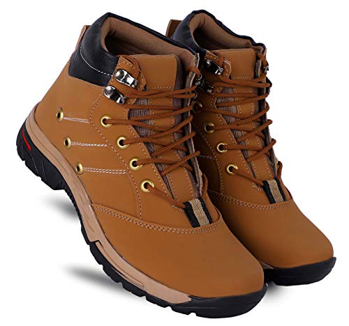 Image of AADI Men's Synthetic Leather Outdoor Shoes, Casual Boots