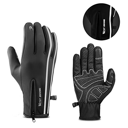 Luvas Esportivas, Romacci Luvas esportivas Luvas de lã térmica de inverno Luvas de tela sensível ao