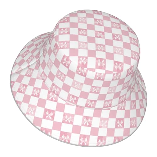Image of Bucket Hat Double-Side-Wear Reversible Sun Hat Beach Travel Hiking for Women Men