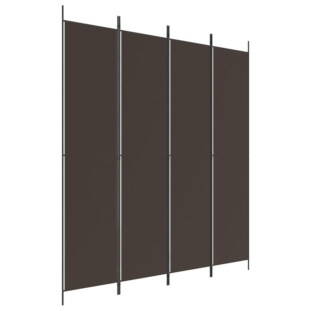 Paravent brise-vue marron de 200 x 220 cm pour masquer le désordre de la cuisine