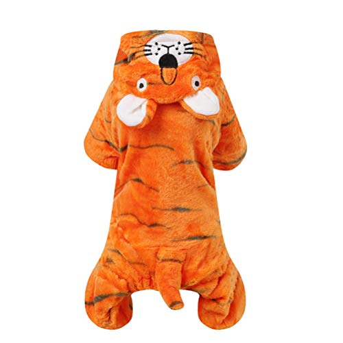Disfraz para perro Halloween Popetpop talla S naranja