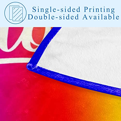 Couverture douce et chaude 150x100 cm Hellow Prints - 5