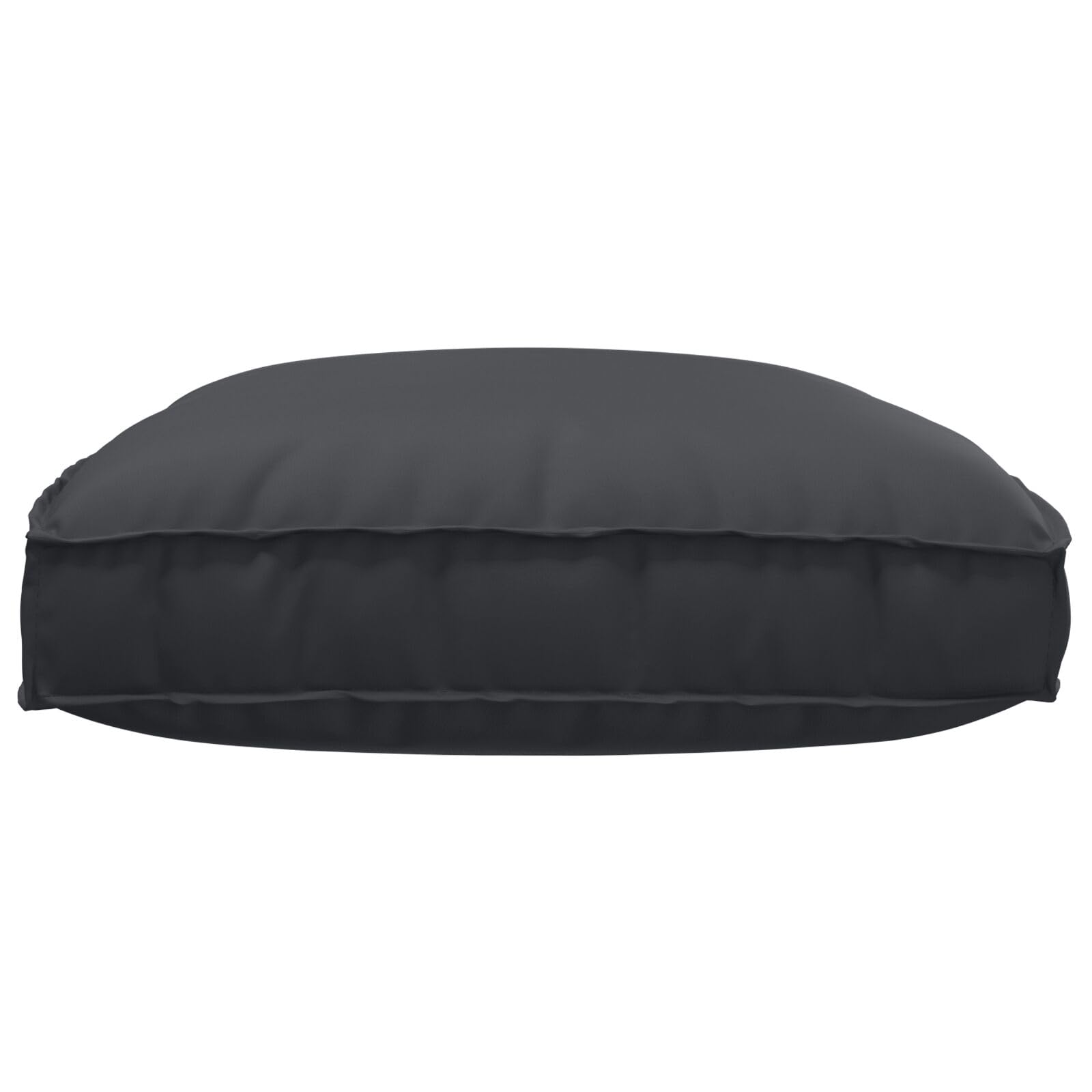 Cuscino per Pallet per Seduta Nero 120x80x12 cm in Tessuto Oxford,Cuscino per Pallet,Cuscino per Divani da Giardino,Cuscino per Esterno-42001572