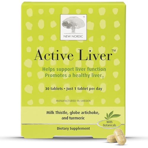 NEW NORDIC Active Liver 30-Day Supply, Daily Liver...