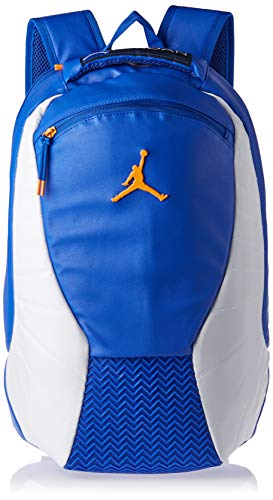 Nike Jordan Retro 12 Large Backpack Hyper Royal School Student Laptop Bag