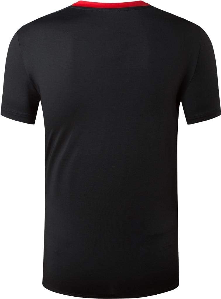 jeansian Men's Sport Quick Dry Fit Short Sleeves Tshirt T-Shirt Shiirt Tees Tops Tennis Golf Bowling LSL1059 - Image 4