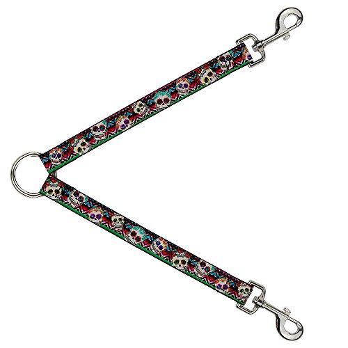Correa de cráneo de azúcar Buckle-Down DLS-W34561 multicolor de 2,5 x 76,2 cm 2